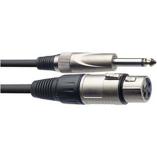 Cablu microfon XLR M / Jack T, 6m Stagg SMC6XP
