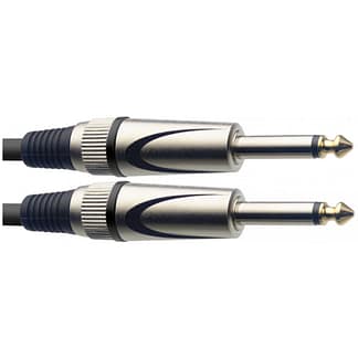 Cablu instrument Stagg SGC3DL/C. 6.3T-6.3T 3m BK