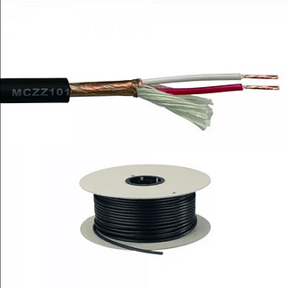 Cablu de microfon stereo , cupru , 2x0,24mm , diametru 6mm