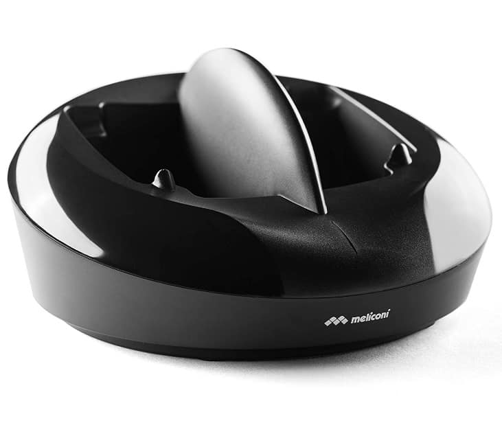 Casti TV audio On Ear Meliconi HP 600 Pro Nero, Stereo Wireless cu intrare optica digitala si baza de incarcare, Negru - imagine 4