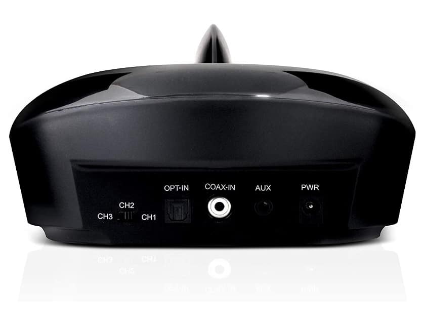 Casti TV audio On Ear Meliconi HP 600 Pro Nero, Stereo Wireless cu intrare optica digitala si baza de incarcare, Negru - imagine 2